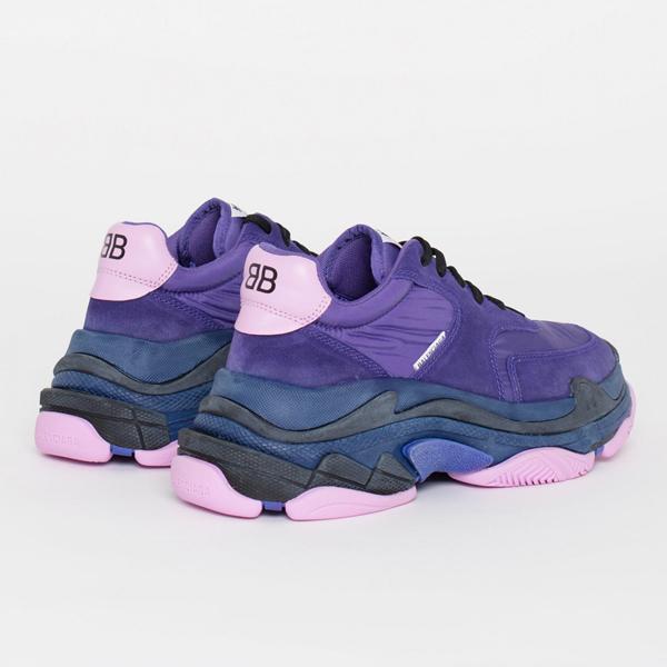 BALENCIAGAトバレンシアガ トリプルS コピー トレーナー Purple 8083003